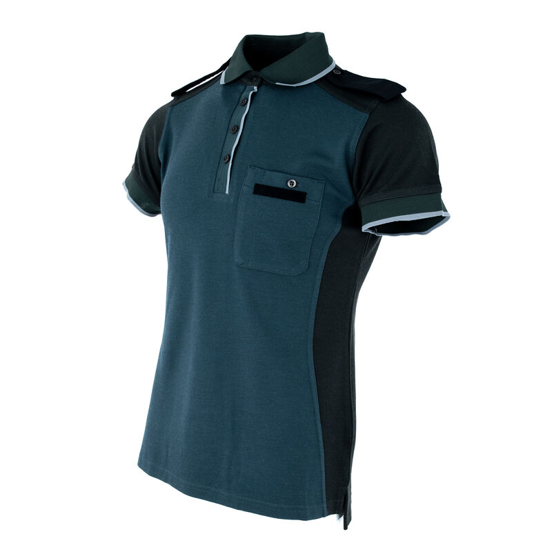 Dutch Blue & Green Short Sleeve Polo Shirt | Issued, , large image number 2
